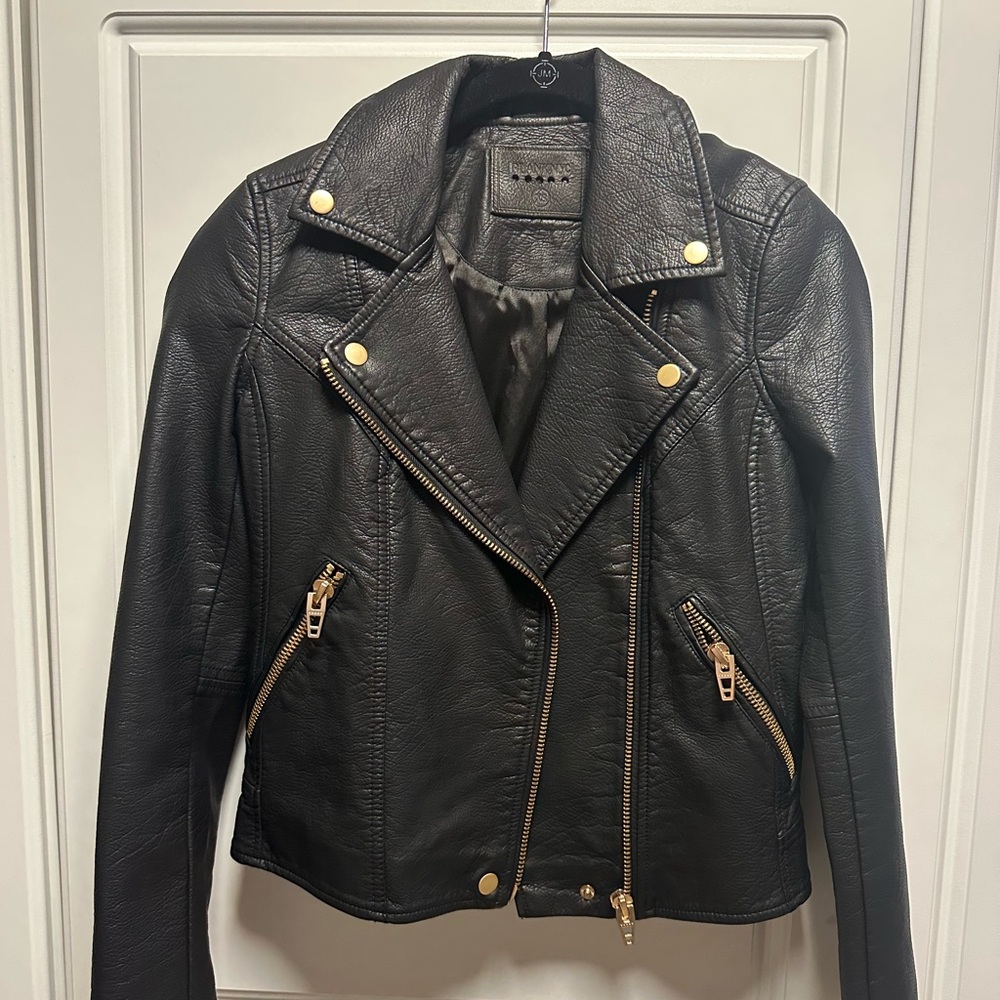 Blank NYC Faux Leather Moto Jacket